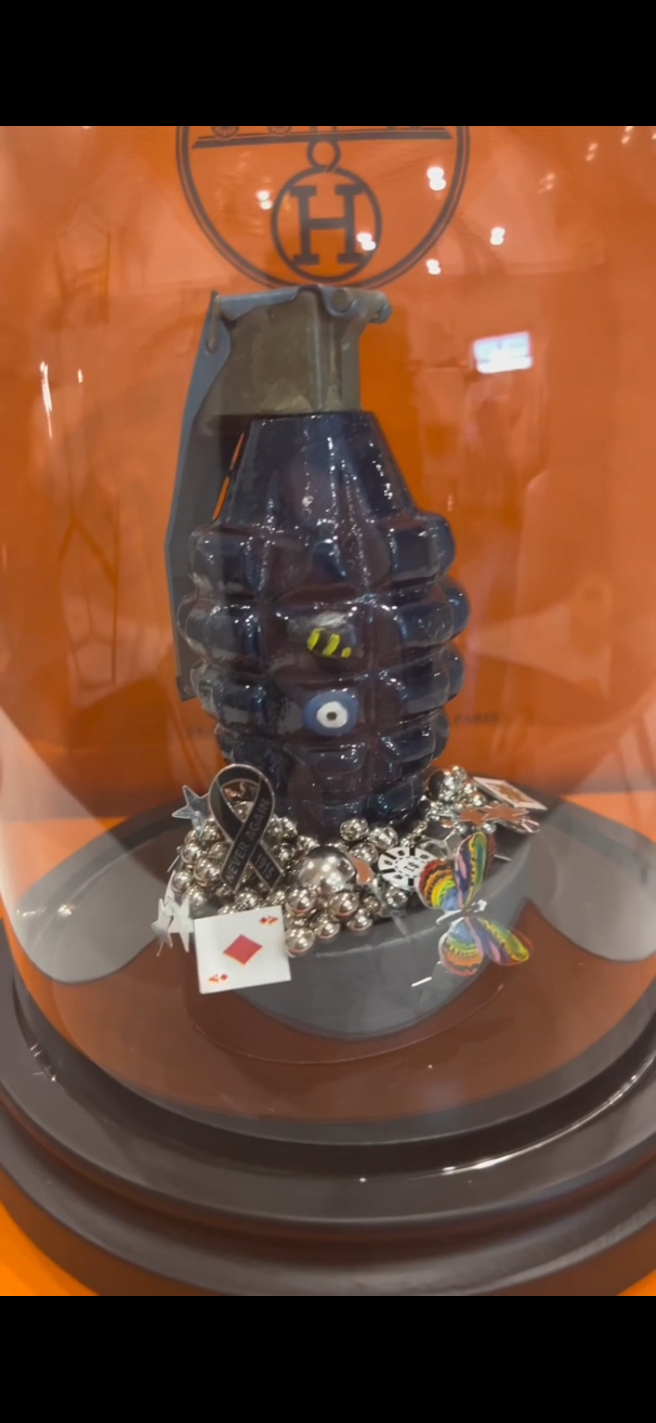 Wipe out Billionaires: Blue Doom. -Not a live grenade.