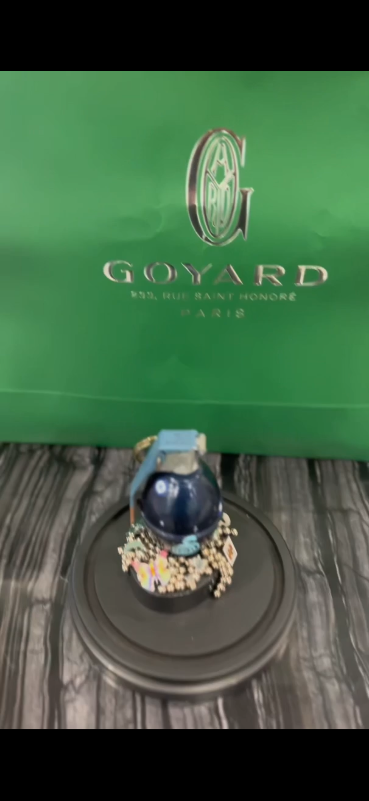 Wipe out Billionaires: Blue Boom. -Not a live grenade.