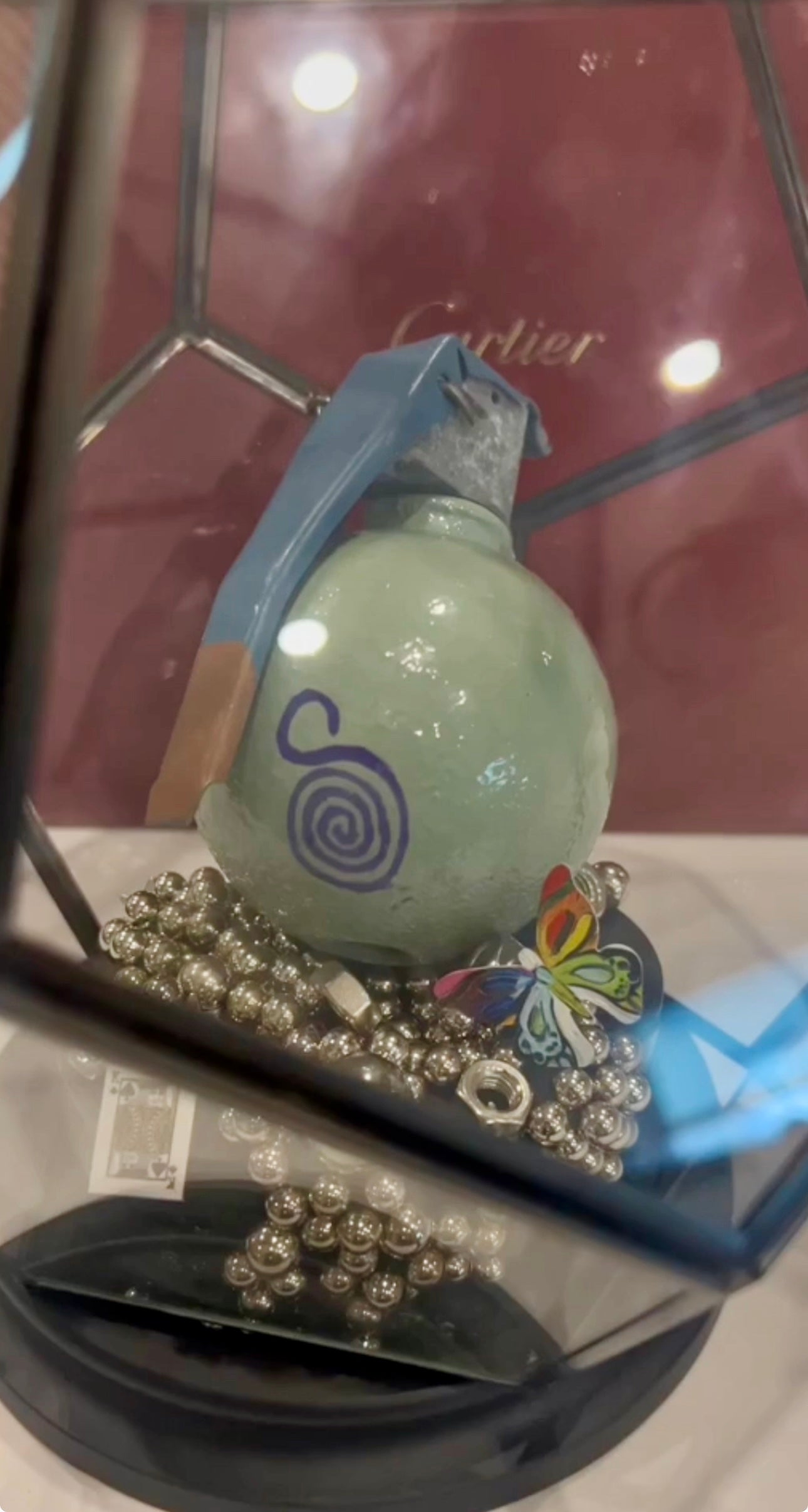 Wipe out Billionaires. Gang Green -Not a live grenade.